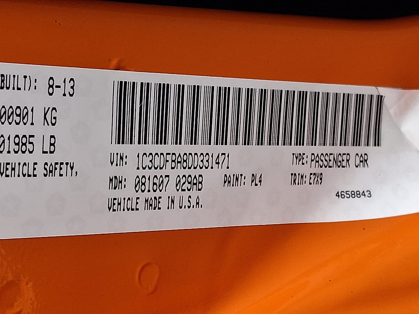 2013 Dodge Dart SXT FWD
