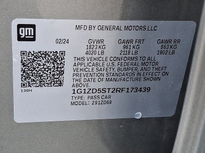 2024 Chevrolet Malibu 1LT FWD