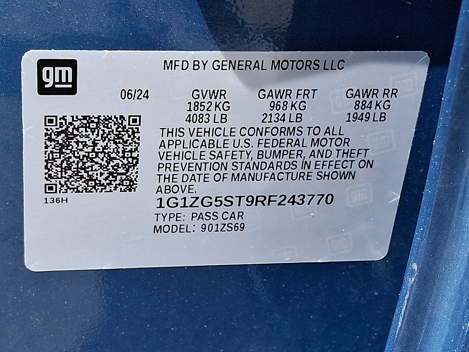 2024 Chevrolet Malibu RS FWD