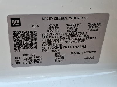 2026 Chevrolet Silverado 2500 HD Custom