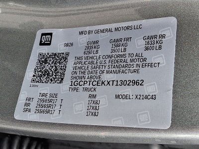 2026 Chevrolet Colorado LT 4WD