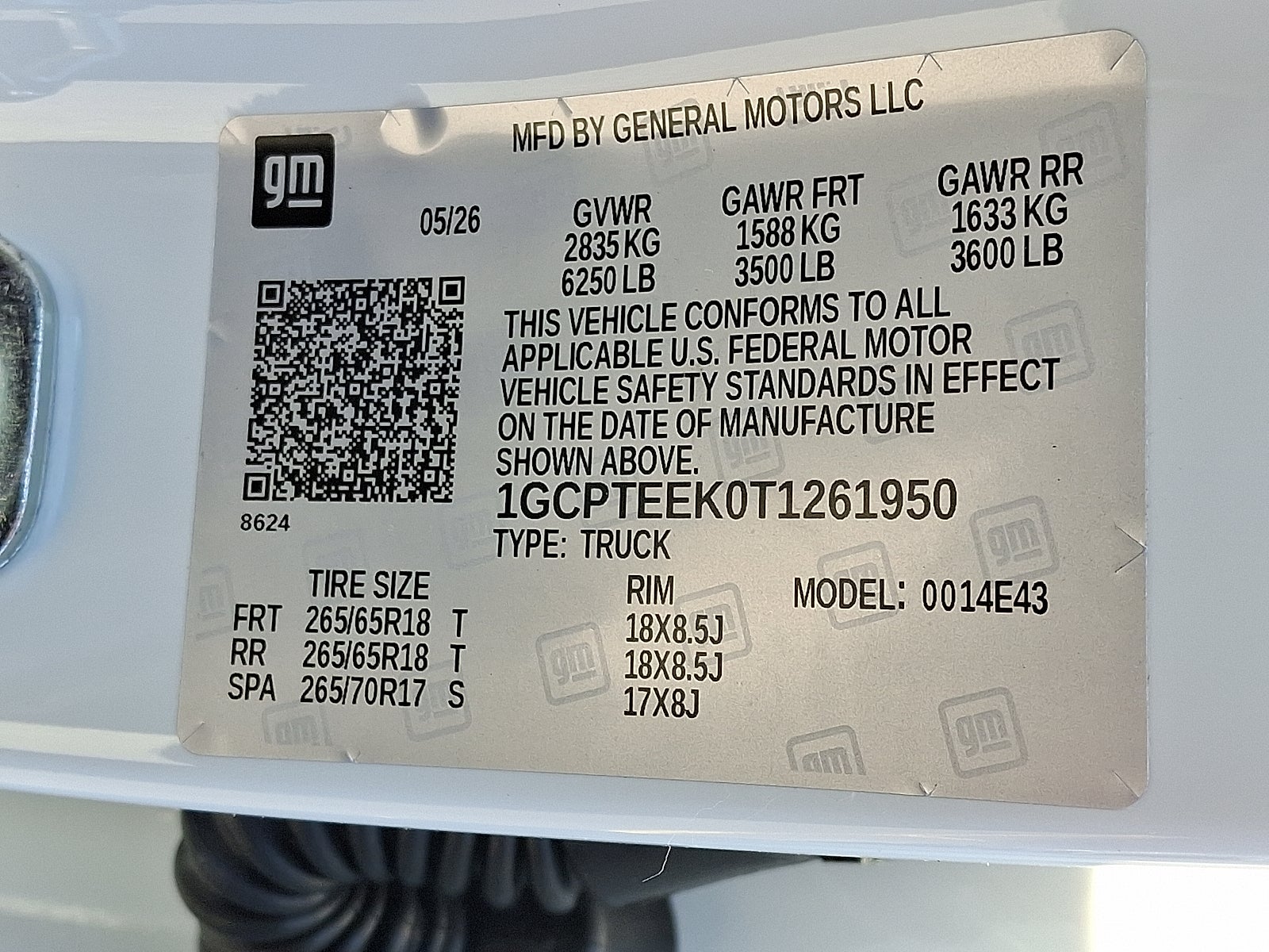 2026 Chevrolet Colorado Trail Boss 4WD