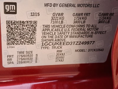 2026 Chevrolet Silverado 1500 RST 4WD