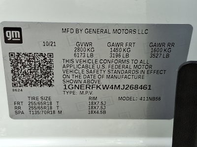 2021 Chevrolet Traverse LS FWD