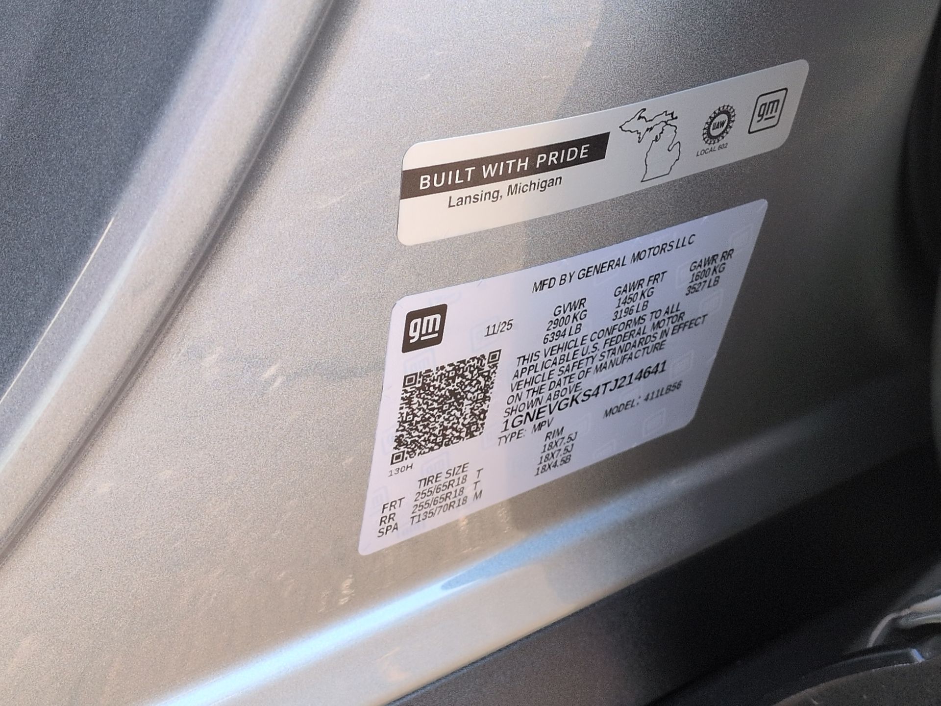 2026 Chevrolet Traverse LT AWD