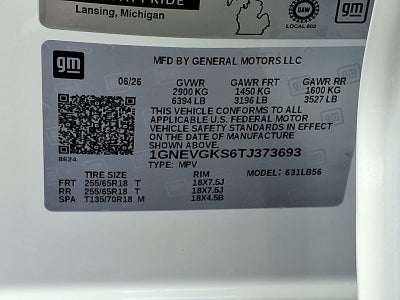 2026 Chevrolet Traverse LT AWD
