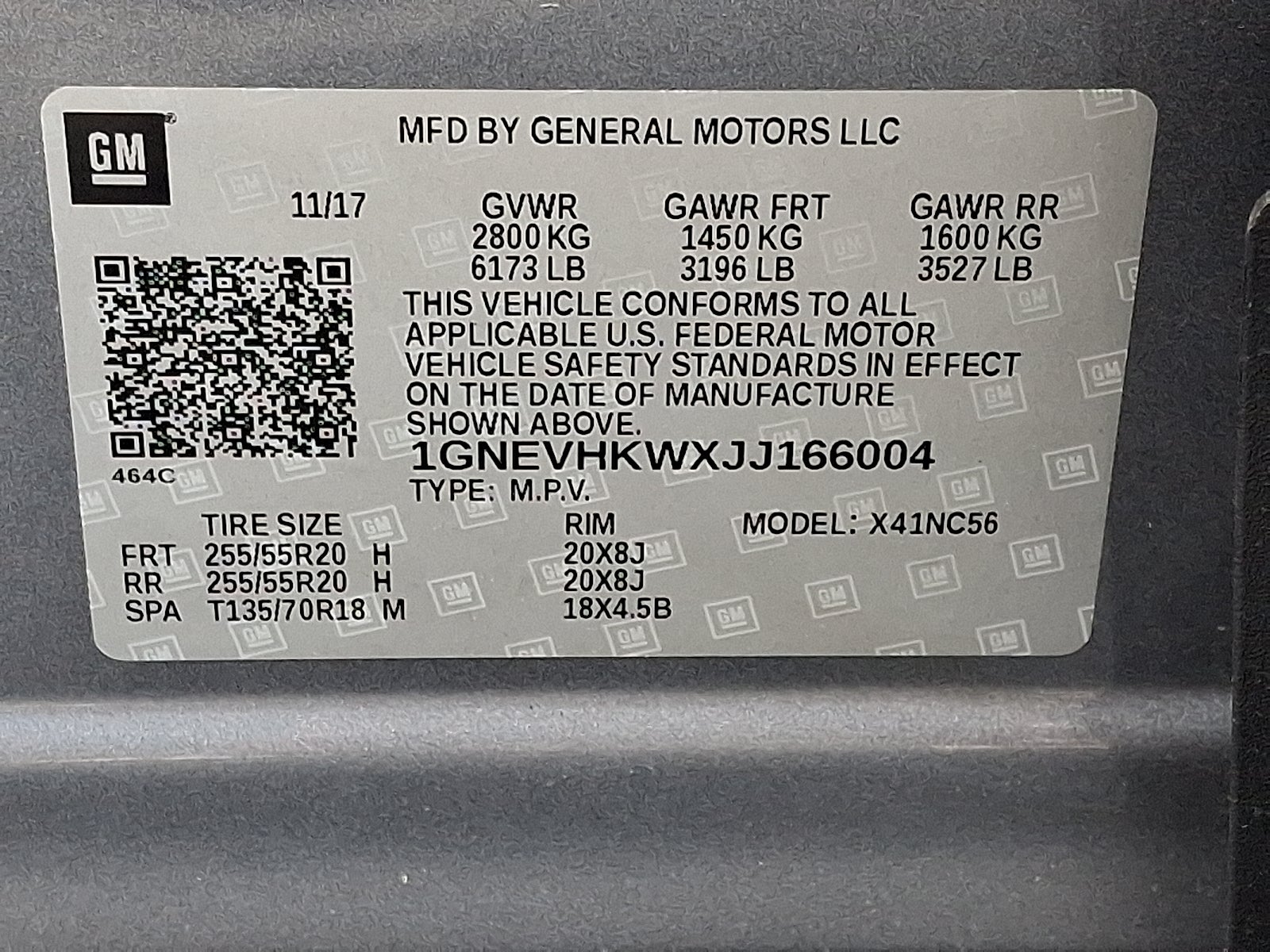 2018 Chevrolet Traverse LT Leather AWD