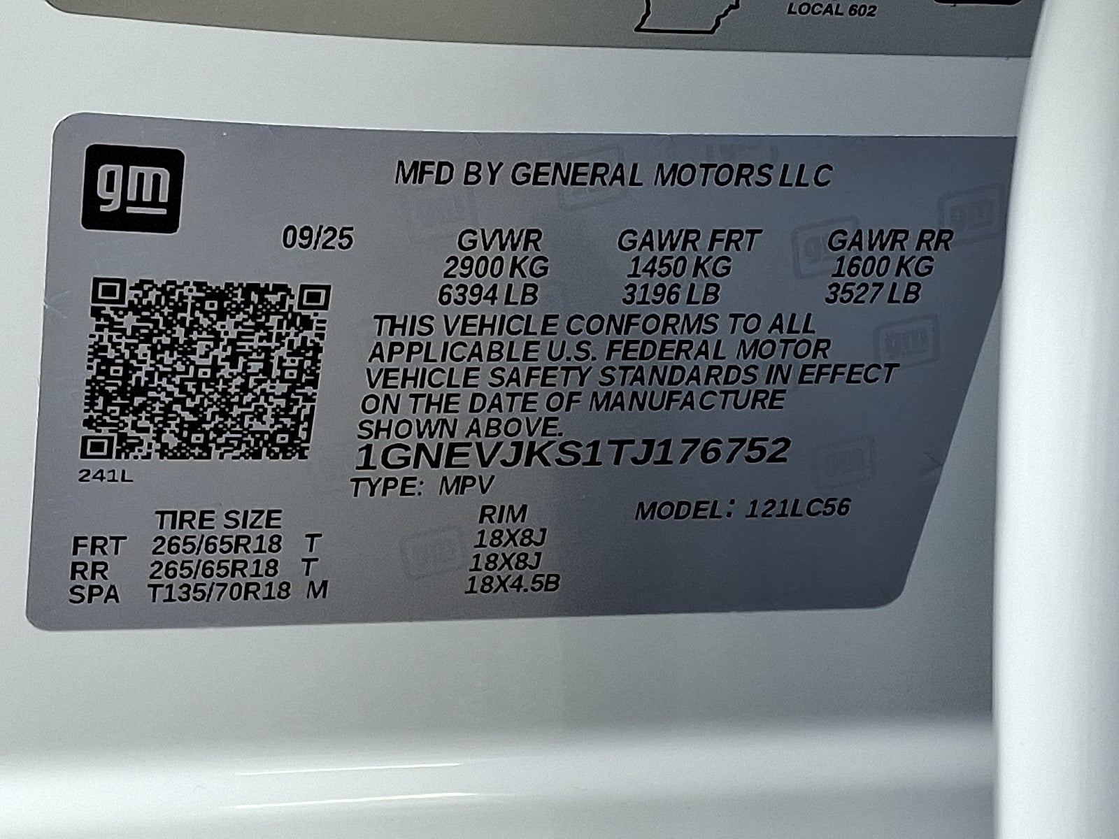 2026 Chevrolet Traverse Z71