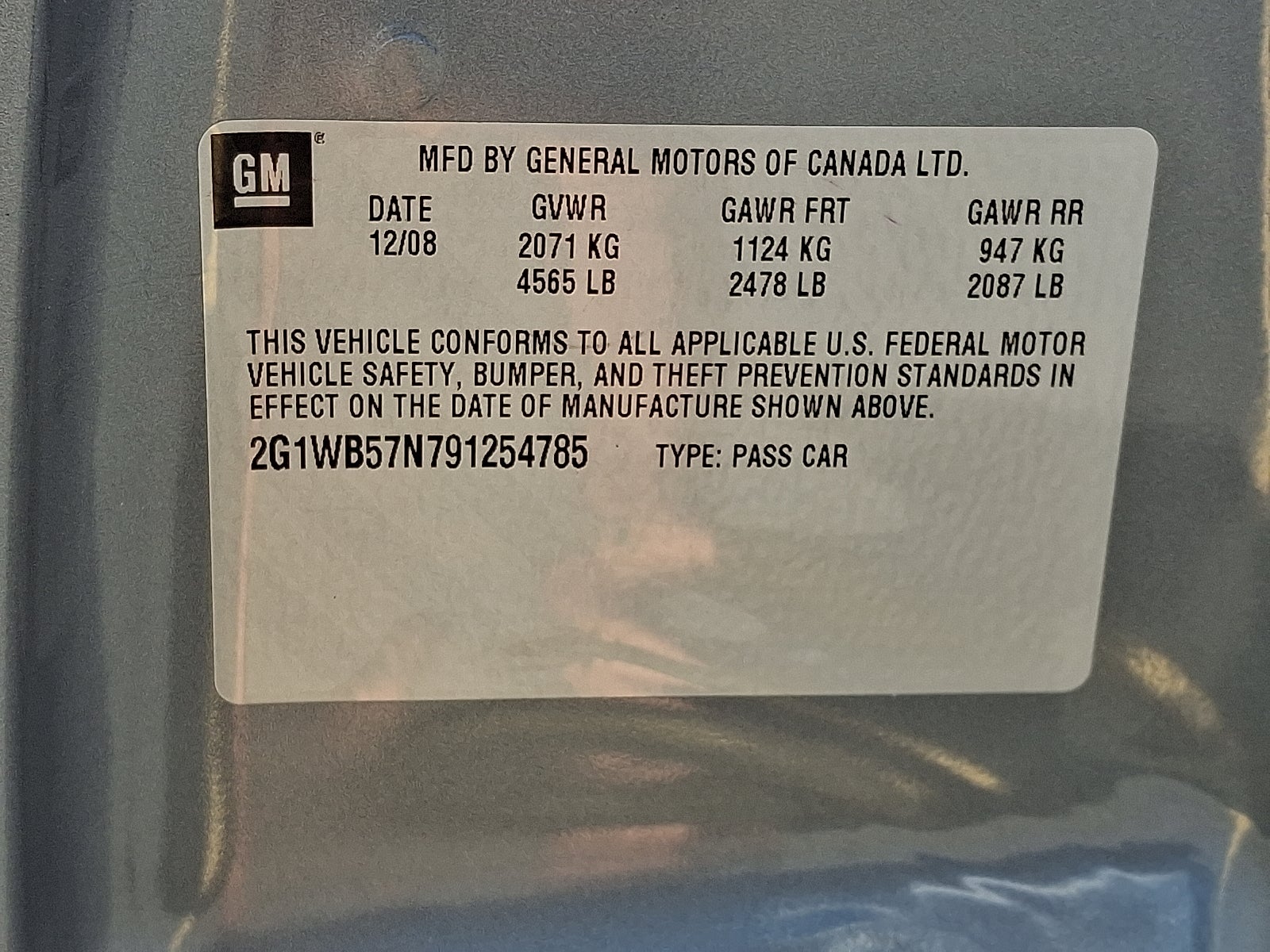 2009 Chevrolet Impala LS FWD