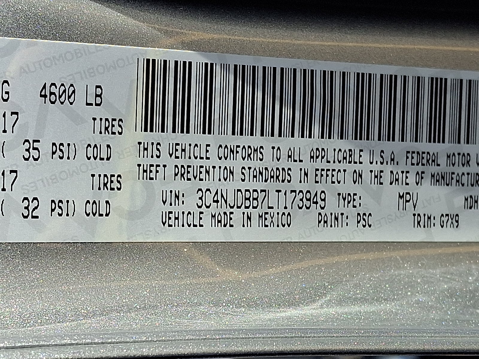 2020 Jeep Compass Latitude 4x4 4WD