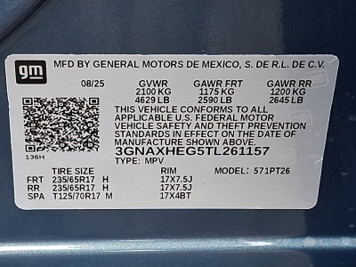 2026 Chevrolet Equinox LT