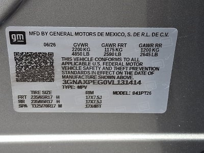 2027 Chevrolet Equinox LT AWD