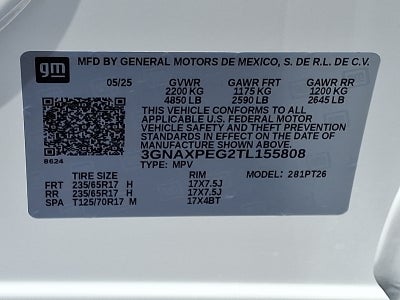 2026 Chevrolet Equinox LT