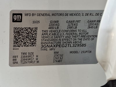 2026 Chevrolet Equinox LT AWD