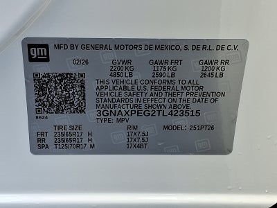 2026 Chevrolet Equinox LT AWD