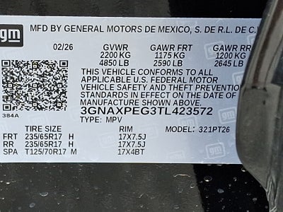 2026 Chevrolet Equinox LT AWD