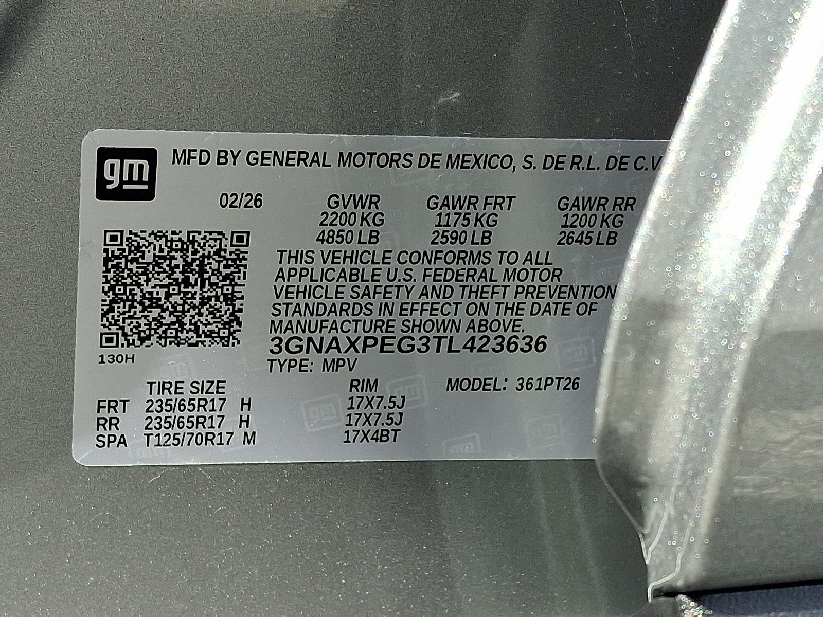 2026 Chevrolet Equinox LT AWD