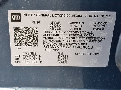 2026 Chevrolet Equinox LT AWD