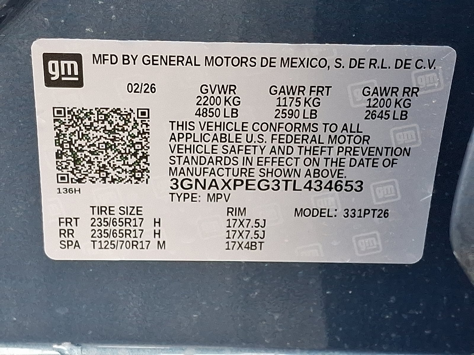 2026 Chevrolet Equinox LT AWD