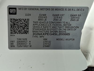 2025 Chevrolet Equinox LT AWD