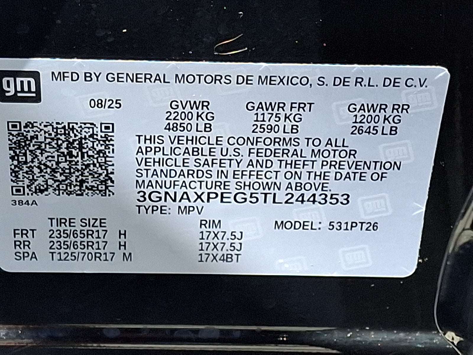 2026 Chevrolet Equinox LT AWD