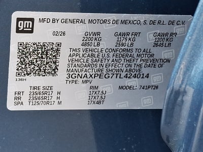 2026 Chevrolet Equinox LT AWD