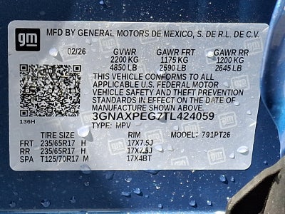 2026 Chevrolet Equinox LT AWD