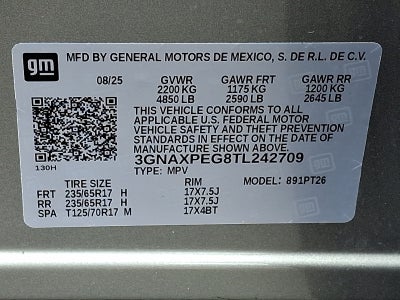 2026 Chevrolet Equinox LT AWD