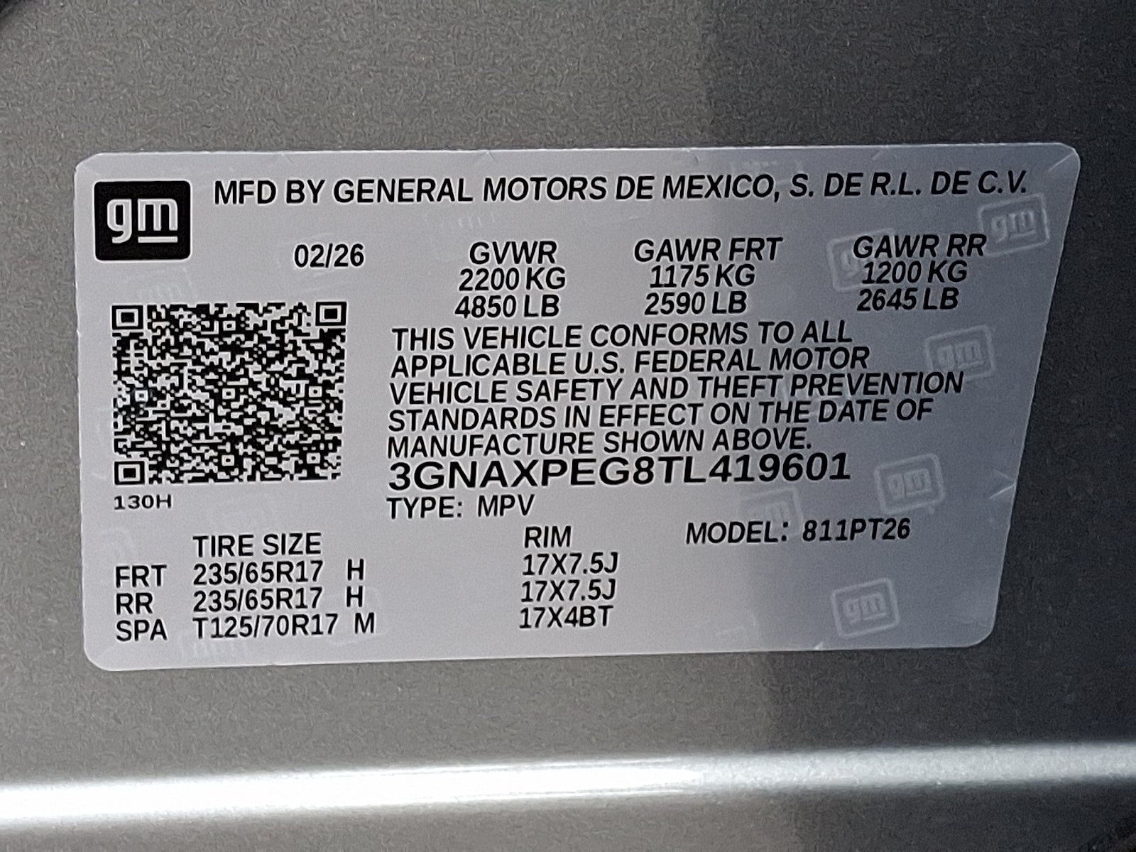 2026 Chevrolet Equinox LT AWD