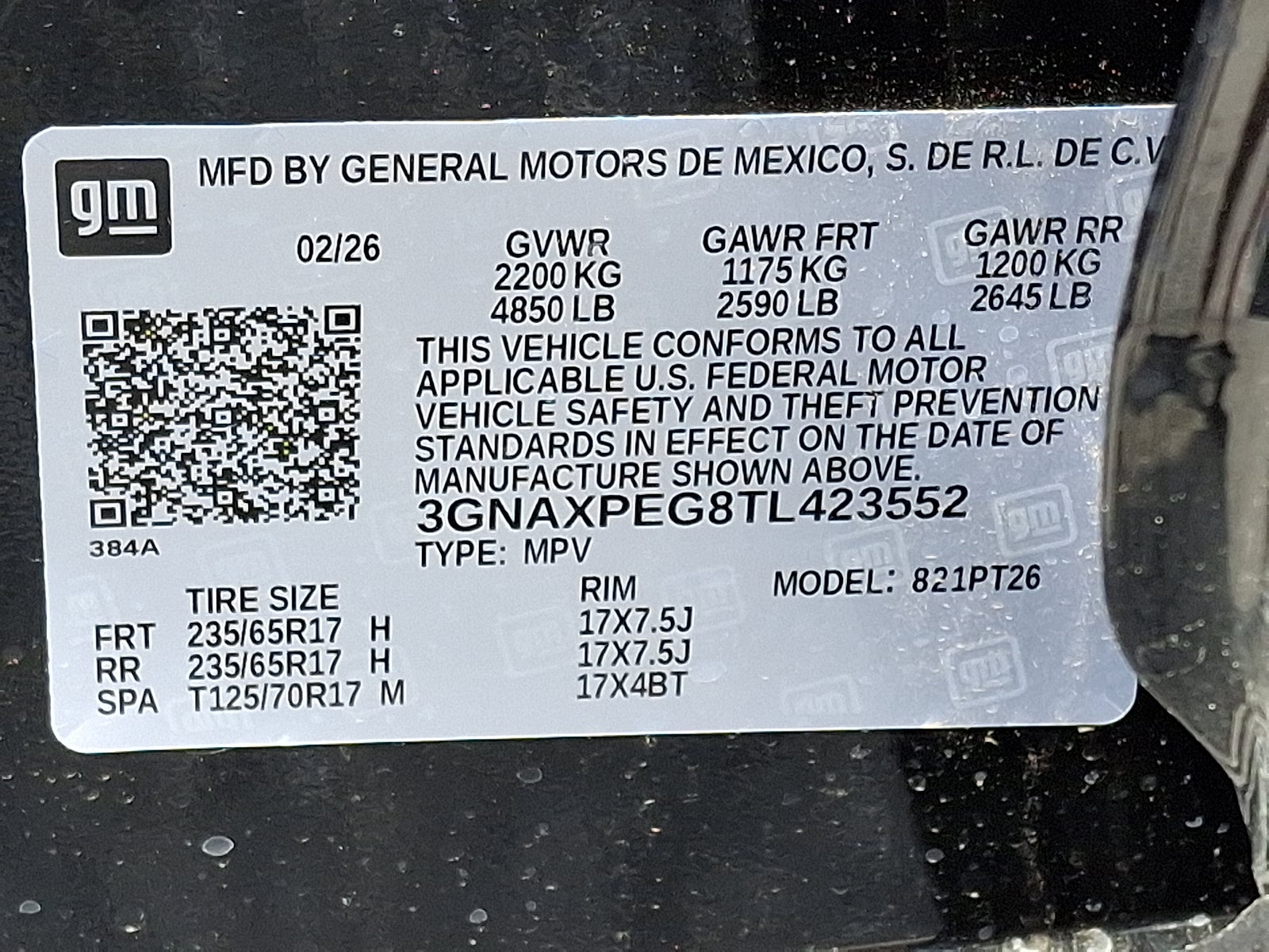 2026 Chevrolet Equinox LT AWD