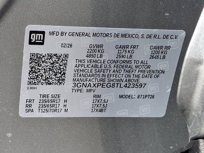 2026 Chevrolet Equinox LT AWD