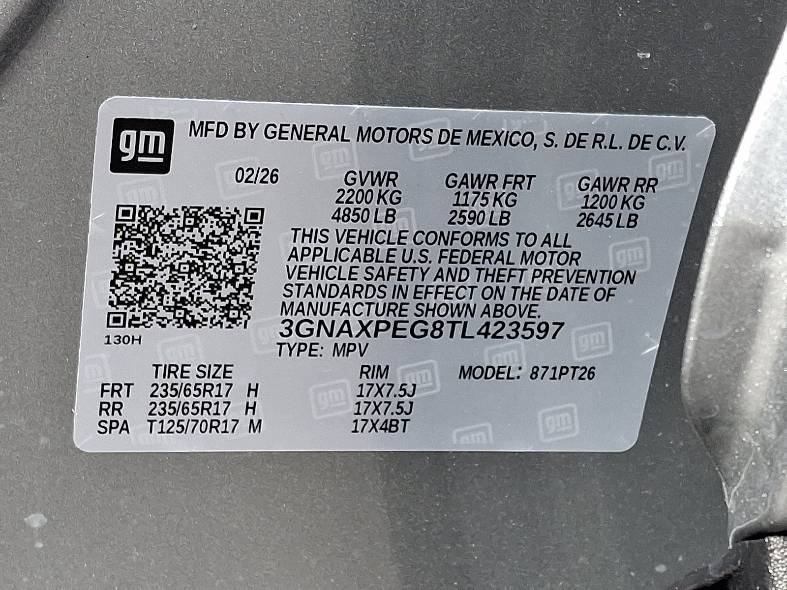 2026 Chevrolet Equinox LT AWD