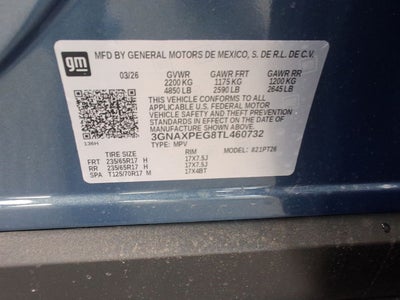 2026 Chevrolet Equinox LT AWD
