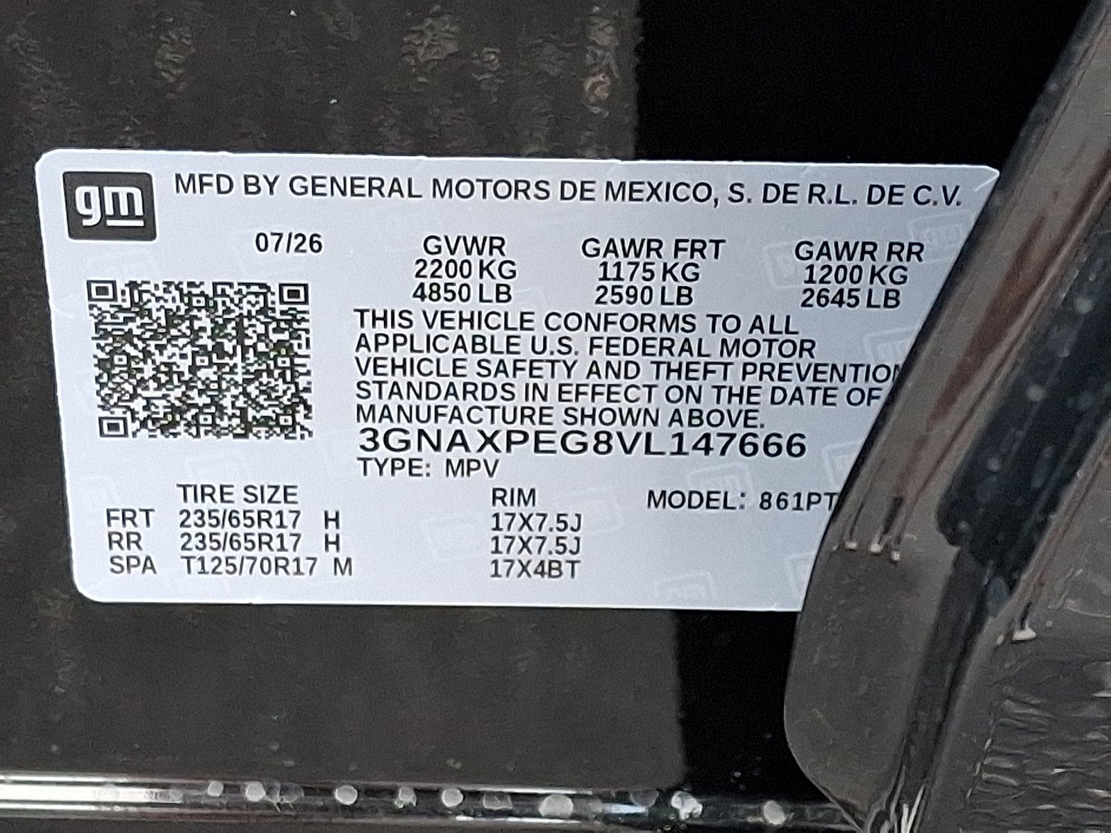 2027 Chevrolet Equinox LT AWD