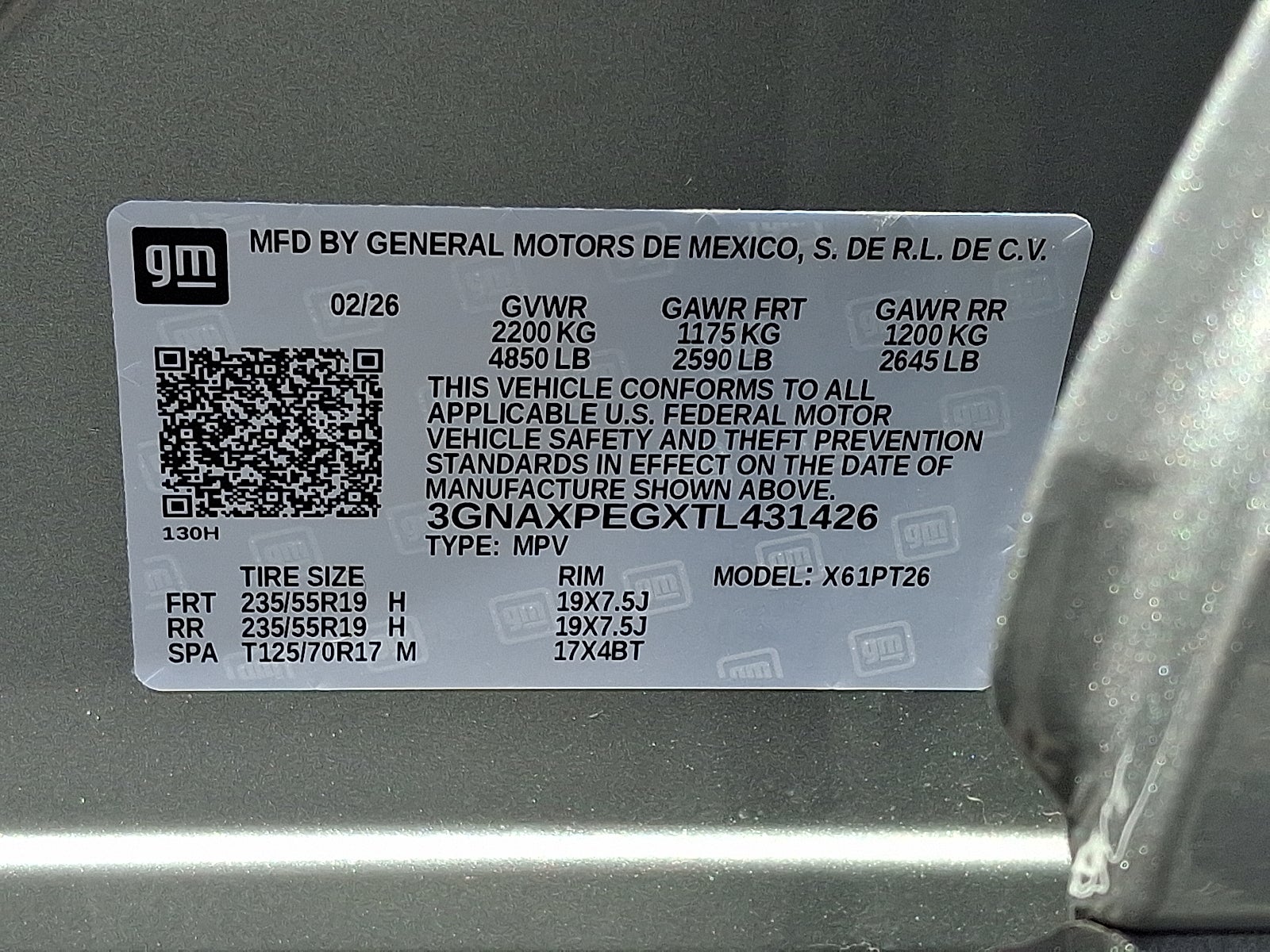 2026 Chevrolet Equinox LT AWD