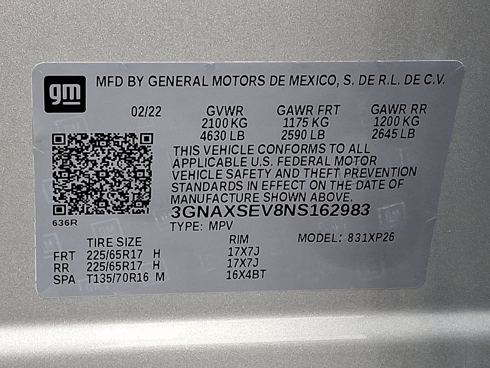 2022 Chevrolet Equinox LS AWD