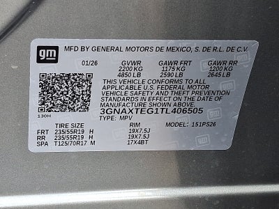 2026 Chevrolet Equinox RS AWD