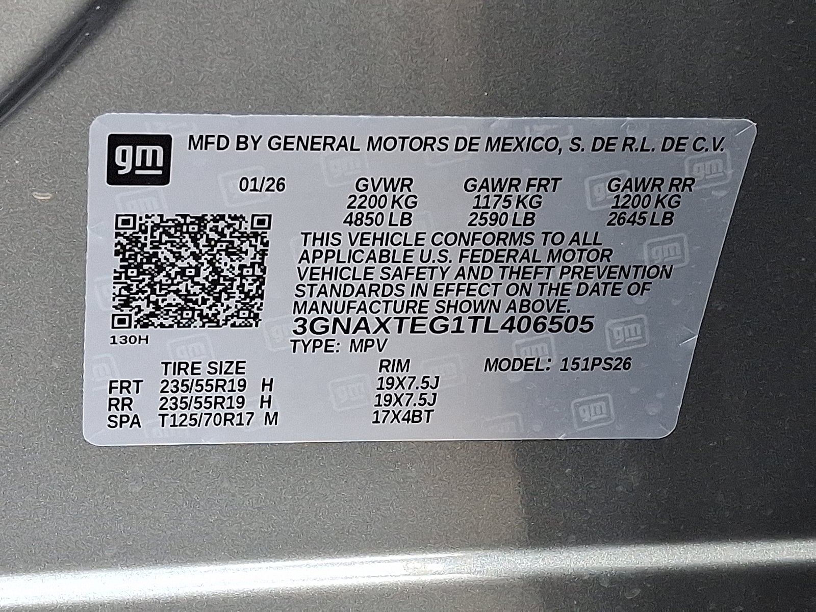 2026 Chevrolet Equinox RS AWD