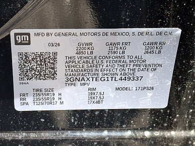 2026 Chevrolet Equinox RS AWD
