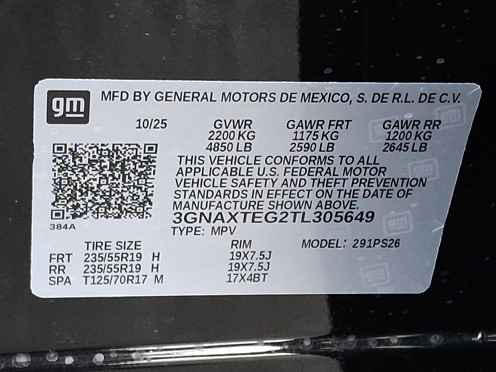 2026 Chevrolet Equinox RS AWD