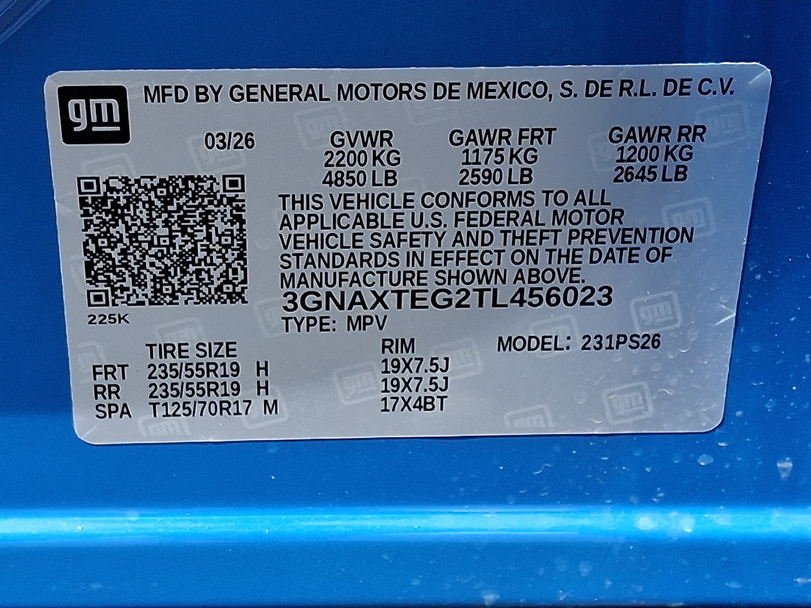 2026 Chevrolet Equinox RS AWD