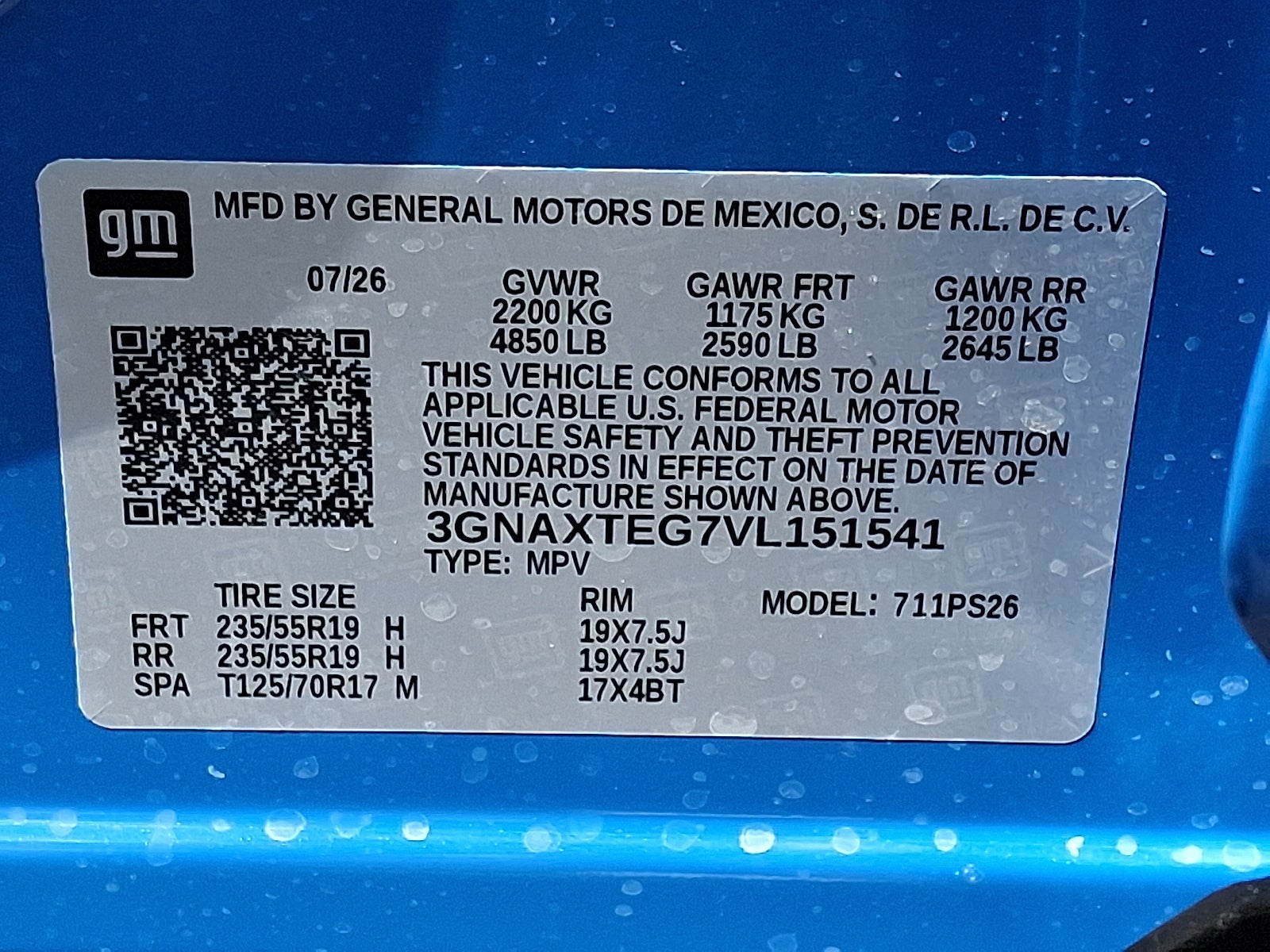 2027 Chevrolet Equinox RS AWD