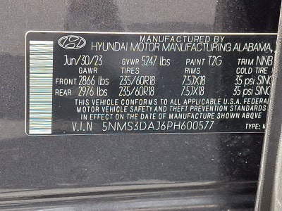 2023 Hyundai Santa Fe SEL AWD