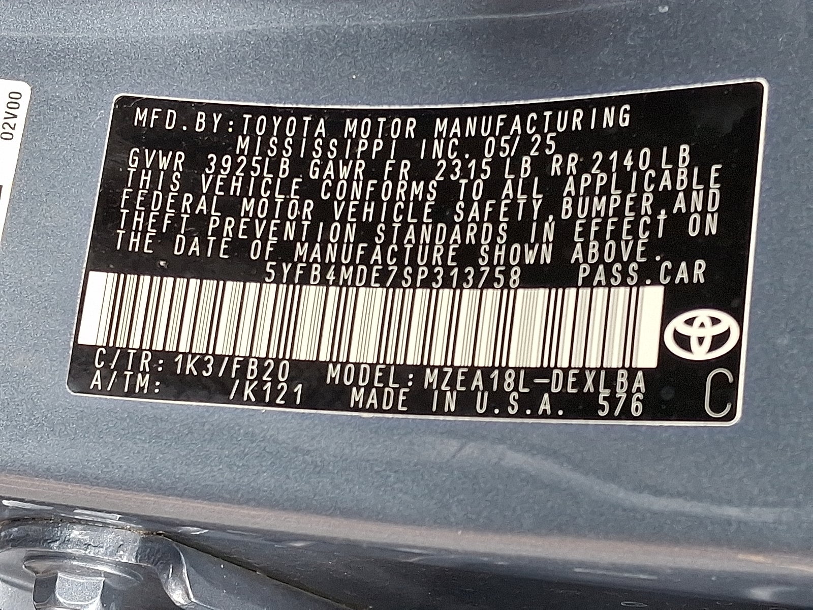 2025 Toyota Corolla LE FWD