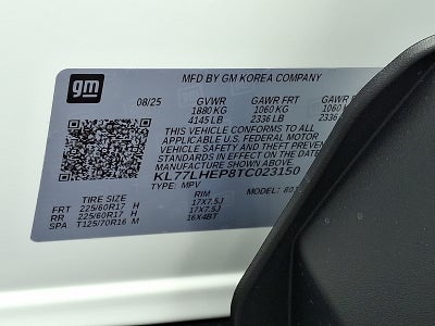 2026 Chevrolet Trax LT