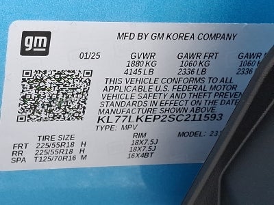 2025 Chevrolet Trax ACTIV FWD
