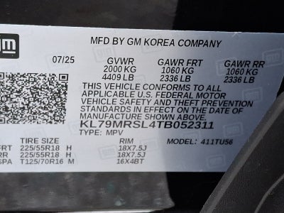 2026 Chevrolet Trailblazer LT AWD