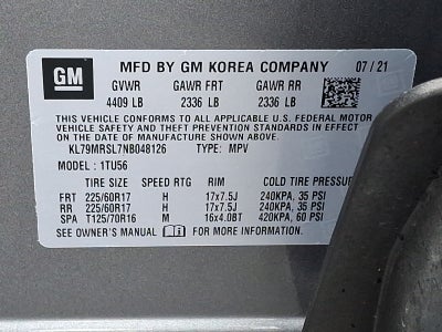 2022 Chevrolet Trailblazer LT AWD