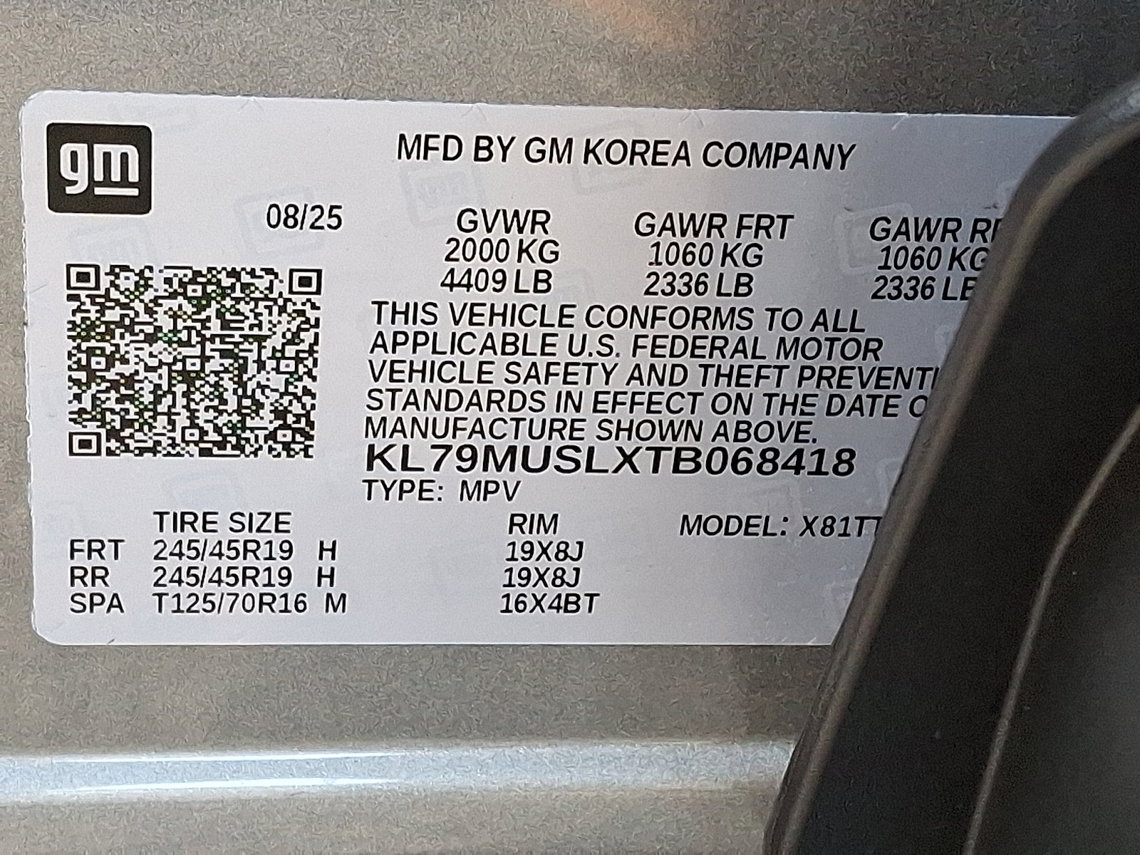 2026 Chevrolet Trailblazer RS AWD