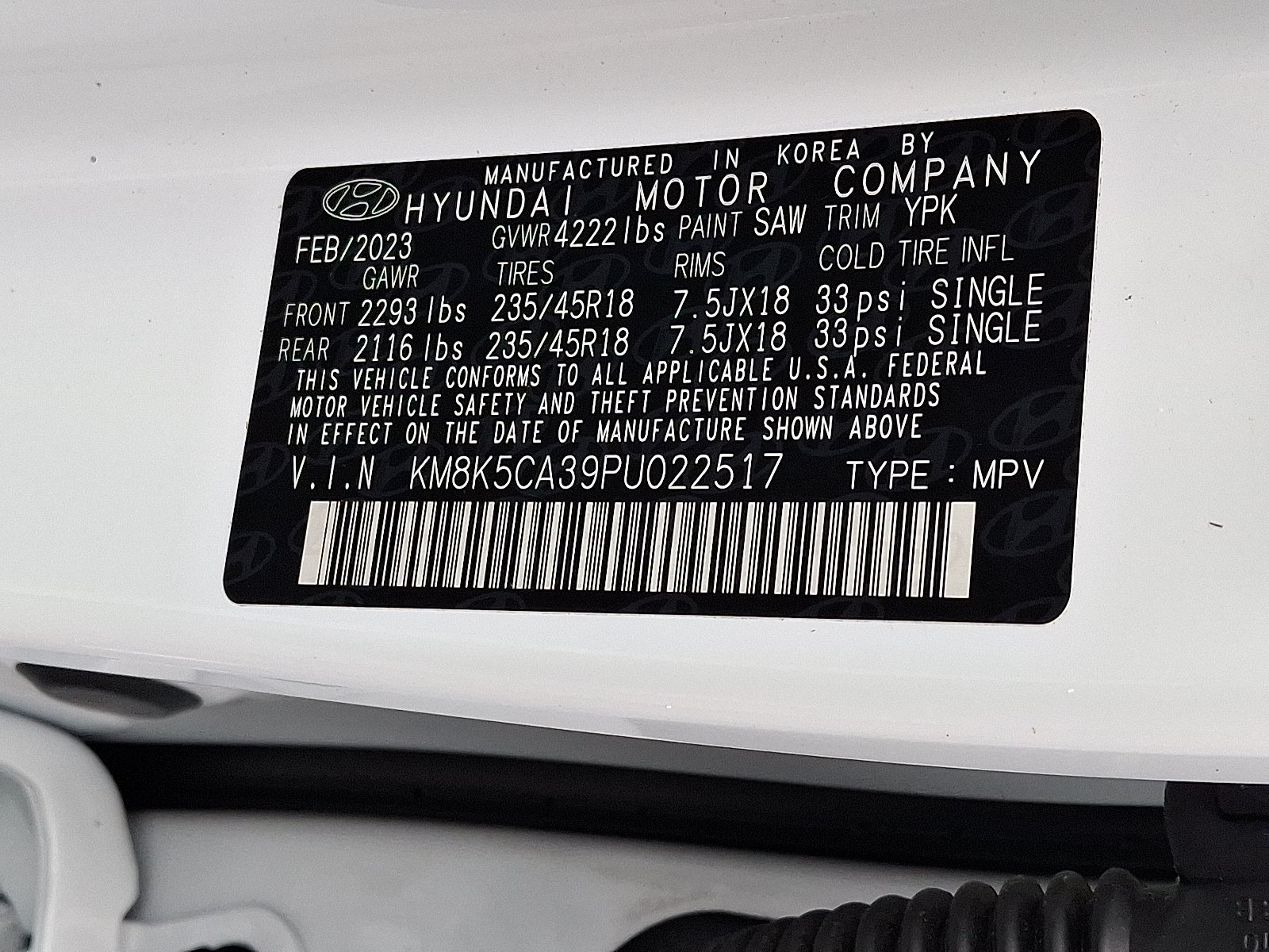2023 Hyundai Kona Limited AWD